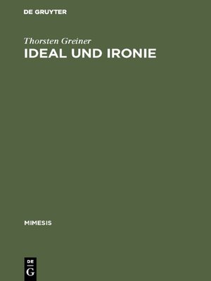 cover image of Ideal und Ironie